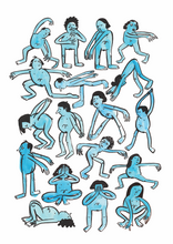 Load image into Gallery viewer, Human Yoga A3 Giclée Print